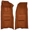 Molded Loop Front Interior Carpet for 1968 Chevrolet Corvette Coupe and Roadster [Automatic, Mass Backing, Burnt Orange] - image 1