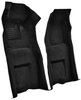 Molded Loop Front Interior Carpet for 1968 Chevrolet Corvette Coupe and Roadster [4-Speed, Mass Backing, Black] - image 2
