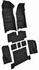 Molded Loop Complete Interior Carpet for 1968 Chevrolet Corvette Coupe & Roadster [Automatic, OE-Style Jute Backing, Black] - image 2