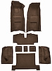 Molded Loop Complete Interior Carpet for 1968 Chevrolet Corvette Coupe & Roadster [Automatic, Mass Backing, Dark Brown] - image 1