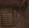 Molded Loop Complete Interior Carpet for 1968 Chevrolet Corvette Coupe & Roadster [4-Speed, Mass Backing, Dark Brown] - image 3