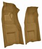 Molded Loop Front Interior Carpet for 1969 Chevy Corvette Coupe and Roadster [Automatic, OE-Style Jute Backing, Medium Saddle] - image 2