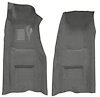Molded Loop Front Interior Carpet for 1969 Chevy Corvette Coupe and Roadster [Automatic, Mass Backing, Gunmetal Gray] - image 1