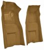 Molded Loop Front Interior Carpet for 1969-1970 Chevy Corvette Coupe and Roadster [Automatic, Mass Backing, Medium Saddle] - image 2