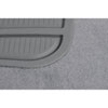 Carpet/Rubber Floor Mats Gray [Universal 4 Piece] - image 3