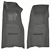 Molded Loop Front Interior Carpet for 1969-1970 Chevy Corvette Coupe and Roadster [4-Speed, OE Jute Backing, Gunmetal Gray] - image 1