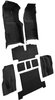 Molded Loop Complete Interior Carpet for 1969 Chevy Corvette Coupe & Roadster [Automatic, OE-Style Jute Backing, Black] - image 2