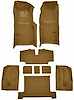 Molded Loop Complete Interior Carpet for 1969 Chevy Corvette Coupe & Roadster [Automatic, OE-Style Jute Backing, Medium Saddle] - image 1