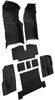 Molded Loop Complete Interior Carpet for 1969 Chevy Corvette Coupe & Roadster [Automatic, Mass Backing, Black] - image 2