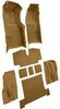 Molded Loop Complete Interior Carpet for 1969 Chevy Corvette Coupe & Roadster [Automatic, Mass Backing, Medium Saddle] - image 2