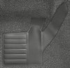 Molded Loop Complete Interior Carpet for 1969 Chevy Corvette Coupe & Roadster [Automatic, Mass Backing, Gunmetal Gray] - image 3