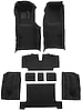 Molded Loop Complete Interior Carpet for 1969-1970 Chevy Corvette Coupe & Roadster [Automatic, Mass Backing, Black] - image 1