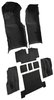 Molded Loop Complete Interior Carpet for 1969-1970 Chevy Corvette Coupe & Roadster [Automatic, Mass Backing, Black] - image 2