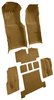 Molded Loop Complete Interior Carpet for 1969-1970 Chevy Corvette Coupe & Roadster [Automatic, Mass Backing, Medium Saddle] - image 2