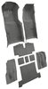 Molded Loop Complete Interior Carpet for 1969-1970 Chevy Corvette Coupe & Roadster [Automatic, Mass Backing, Gunmetal Gray] - image 2
