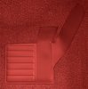 Molded Loop Complete Interior Carpet for 1969 Chevy Corvette Coupe & Roadster [4-Speed, OE-Style Jute Backing, Red] - image 3