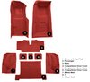 Molded Loop Complete Interior Carpet for 1969 Chevy Corvette Coupe & Roadster [4-Speed, OE-Style Jute Backing, Red] - image 4
