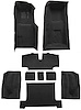 Molded Loop Complete Interior Carpet for 1969 Chevy Corvette Coupe & Roadster [4-Speed, Mass Backing, Black] - image 1