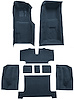 Molded Loop Complete Interior Carpet for 1969 Chevy Corvette Coupe & Roadster [4-Speed, Mass Backing, Dark Blue] - image 1