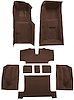 Molded Loop Complete Interior Carpet for 1969 Chevy Corvette Coupe & Roadster [4-Speed, Mass Backing, Dark Brown] - image 1