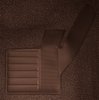 Molded Loop Complete Interior Carpet for 1969 Chevy Corvette Coupe & Roadster [4-Speed, Mass Backing, Dark Brown] - image 3