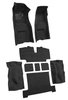 Molded Loop Complete Interior Carpet for 1969-1970 Chevy Corvette Coupe & Roadster [4-Speed, Mass Backing, Black] - image 2