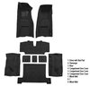 Molded Loop Complete Interior Carpet for 1969-1970 Chevy Corvette Coupe & Roadster [4-Speed, Mass Backing, Black] - image 4