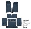 Molded Loop Complete Interior Carpet for 1969-1970 Chevy Corvette Coupe & Roadster [4-Speed, Mass Backing, Dark Blue] - image 4