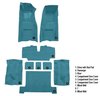 Molded Loop Complete Interior Carpet for 1969-1970 Chevy Corvette Coupe & Roadster [4-Speed, Mass Backing, Medium Blue] - image 4