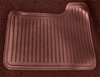 Molded Cut Pile Carpet Fits Select 1974-1975 Buick, Chevy, GMC, Olds., Pontiac A-Body [OE-Style Backing, Auto Trans, Oxblood] - image 3
