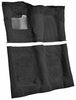 Molded Cut Pile Carpet for 1974-1975 Chevrolet El Camino, Malibu, Pontiac LeMans [OE-Style Backing, 4-Speed, Black] - image 2