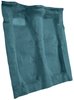Molded Cut Pile Carpet Fits Select 1977 Buick, Chevy, GMC, Olds., Pontiac A-Body [OE-Style Backing, Auto/4spd Trans, Blue] - image 2