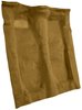 Molded Cut Pile Carpet Fits Select 1977 Buick, Chevy, GMC, Olds., Pontiac A-Body [OE-Style Backing, Auto/4spd Trans, Buckskin] - image 2