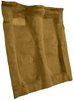 Molded Cut Pile Carpet Fits Select 1977 Buick, Chevy, GMC, Olds., Pontiac A-Body [Mass Backing, Auto/4spd Trans, Buckskin] - image 2