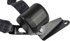 3-Point Seat Belt for 1967-1972 GM Truck [Black with GM Metal Push-Button Buckle, Bench Seat with Fuel Tank in Cab] - image 2