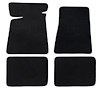 Molded Cut Pile Floor Mats for 1978-1981 Buick Regal, 1984-1987 Buick Regal Grand National [4-Piece, Black] - image 1