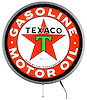 Texaco Oil LED Sign 15" Diameter - image 1