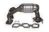 Catalytic Converter Fits Select 1995-2000 Ford Contour, Mercury Mystique, Cougar, 2000-2001 Mazda MPV w/2.5L V6 Eng. [Frt Left] - image 1