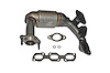 Catalytic Converter Fits 2001-2008 Ford Escape, 2001-2006 Mazda Tribute, 2005-2008 Mercury Mariner w/3.0L V6 Eng. [Front Left] - image 1