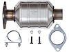 Catalytic Converter Fits Select 2008-2012 Chevrolet, Pontiac G6, Saturn Aura w/2.4L I4 Engine [Rear] - image 1