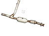 Catalytic Converter Fits 2000 Ford Expedition, 2001-2003 Ford F150, 2004 Ford F150 Heritage w/ 4.6L V8 [Right/Passenger Side] - image 1