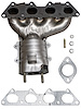 Catalytic Converter Fits Select 2004-2007 Mitsubishi Lancer, FWD w/2.0L I4 [Front] - image 1