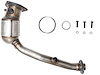 Catalytic Converter Fits Select 2007-2009 Suzuki SX4, AWD, 2008-2009 Suzuki SX4, FWD w/2.0L I4 [Front] - image 1