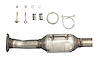 Catalytic Converter Fits 2006-2008 Lexus RX400h w/3.3L V6, 2006-2007 Toyota Highlander w/3.3L V6 Eng. [Rear] - image 1