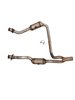 Catalytic Converter Fits 2010-2011 Jeep Wrangler JK 2-Door & 4-Door Unlimited w/3.8L V6 Eng. [Front] - image 2