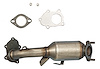 Catalytic Converter Fits 2005-2012 Subaru Impreza, 2005-2009 Subaru Legacy, Subaru Outback w/2.5L 4 cyl. Eng. [Front] - image 1