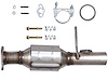 Catalytic Converter Fits Select 1999-2003 Lexus RX300, Toyota Highlander AWD/FWD 3.0L V6 [Rear] - image 1
