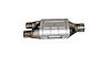 Catalytic Converter Fits Select 1993-2003 Chysler, Dodge, Ford, Mercury, Subaru, Toyota, Volvo Models, Universal Fit - image 1