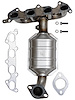 Catalytic Converter Fits Select 2003-2005 Kia Rio Sedan/Wagon 1.6L L4 [Front] - image 1
