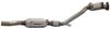 Catalytic Converter Fits 2000-2001 Audi A6, A6 Quattro, 2000-2005 Volkswagen Passat w/2.8L V6 Eng. [Right/Passenger Side] - image 3